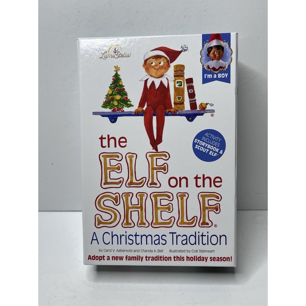 The Elf On The Shelf Boy Christmas Tradition Storybook & Doll Set